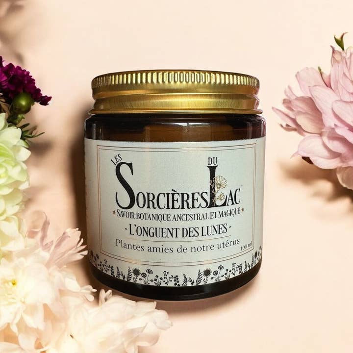 Les sorcières du lac - Wholesale Healing Salve/Balm/Cream - Moon Ointment - Plants Friendly to Our Uterus1