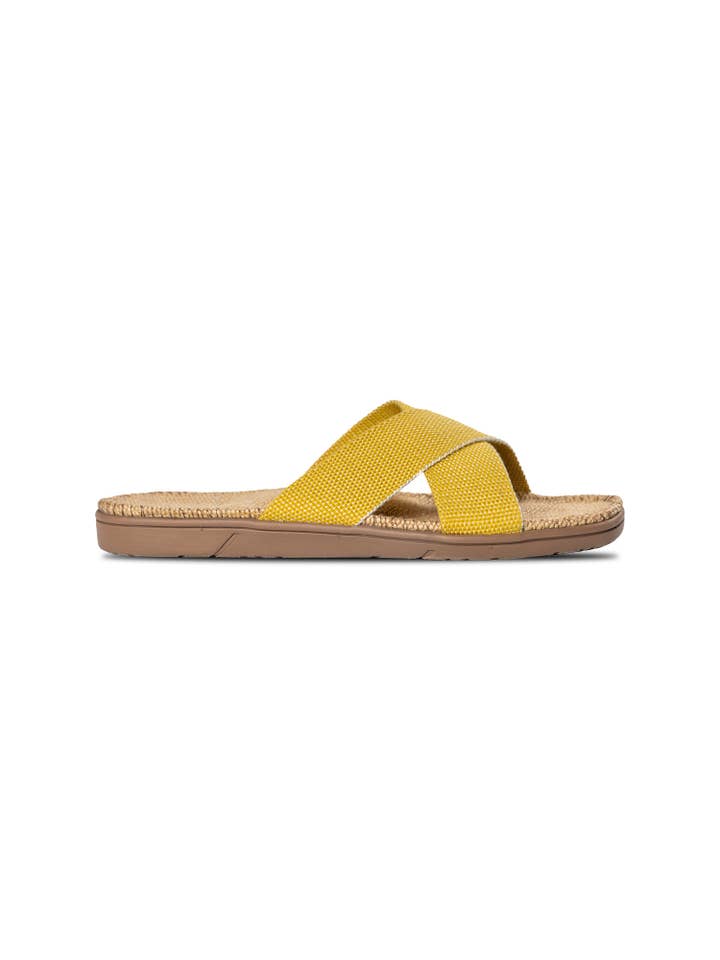 Shangies by Stilov - Wholesale Sandals - Unisex - Shangies Unisex Jute Sandal – Mellow Maize (Yellow)