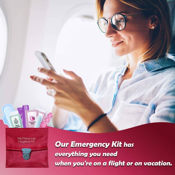 Kit U Safe - Wholesale Feminine/Menstrual Support Drops - 50-Pack Feminine Hygiene Kits – Reliable, Ready, and Easy to Share