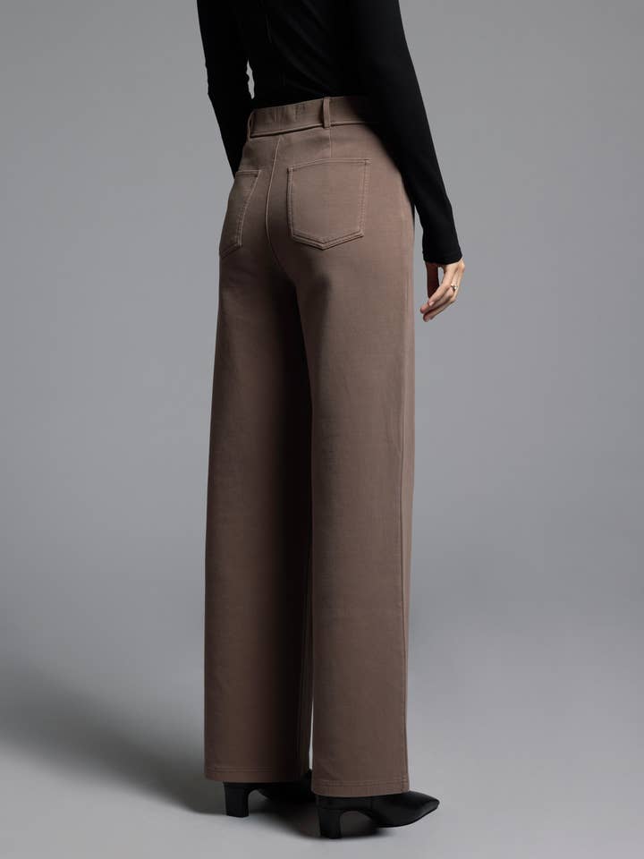 Weekend Los Angeles - Wholesale Pants - Women's - Elastic Waistband Relaxed Pants - GENEVIEVE PANTS6