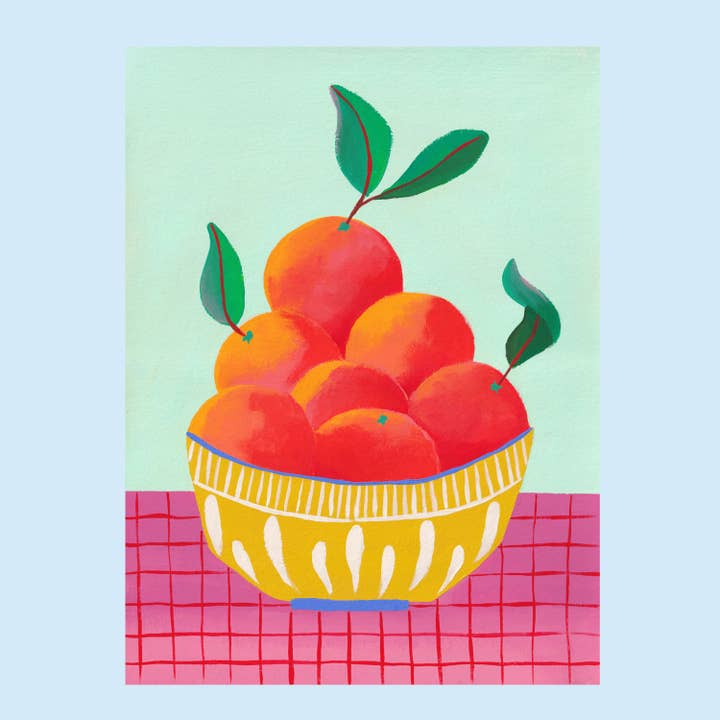 Art Print - Vitamin Basket for wholesale by Hello couleur