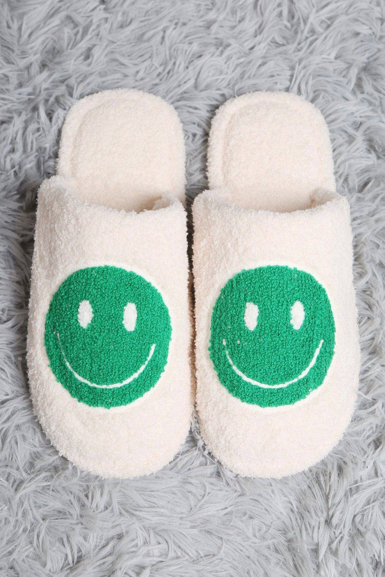 MiMi Wholesale - Wholesale Slippers - Women's - JCL4207 Super Lux Color Smiley Face Slippers0