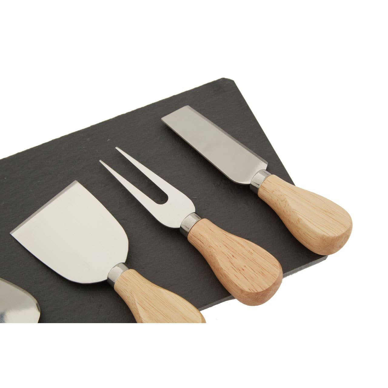 Interiors by Premier – wholesale Cheese spreader – 4pc Cheese Knife with Slate Tray3