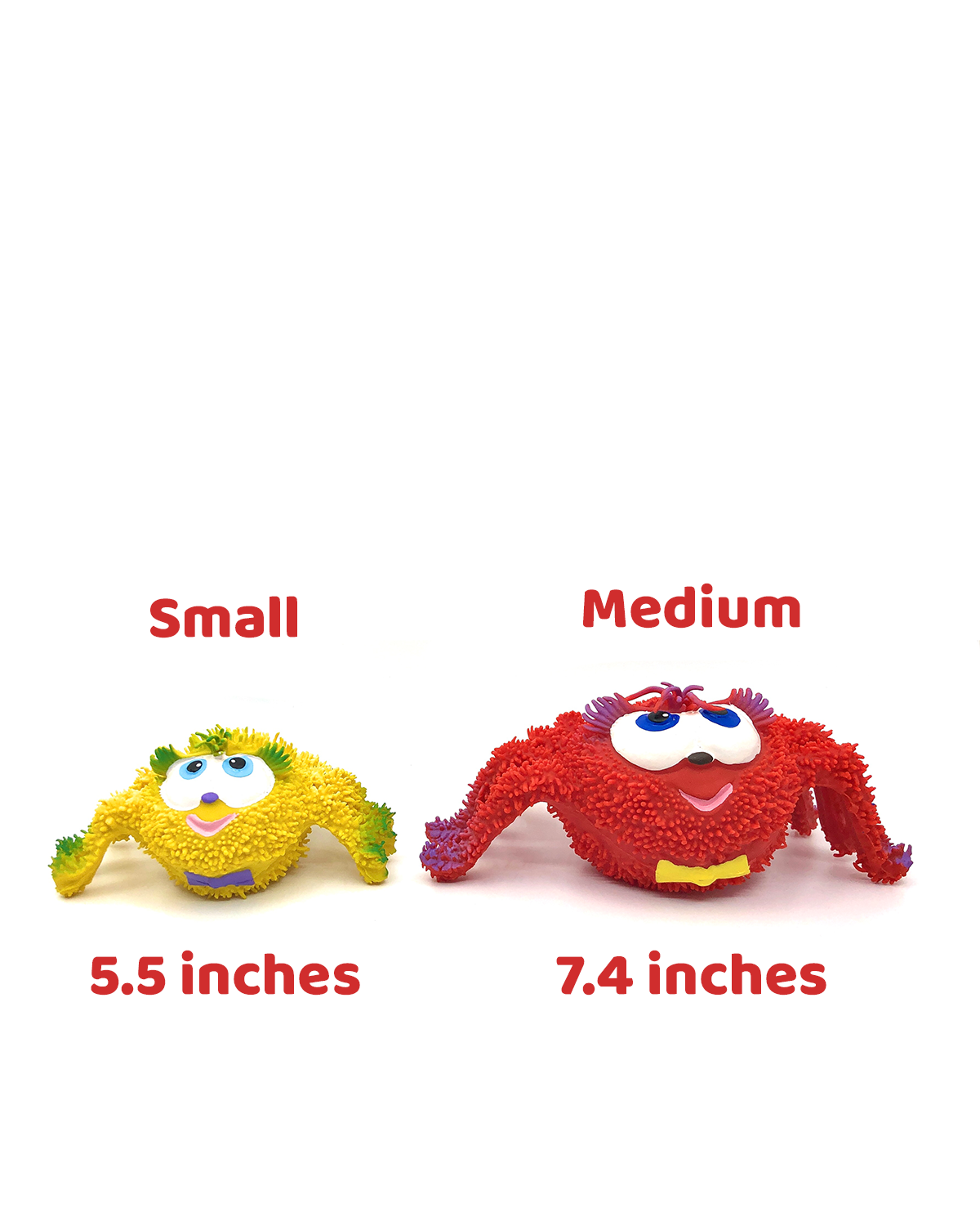 Sensory Caterpillar - Squeaky Dog Toys - Soft Natural Rubber (Latex) -  Puppies - Small & Medium Breeds - Complies with Same Safety Standards as  Baby