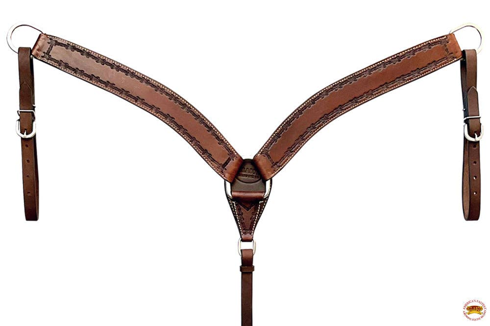 HILASON - Wholesale Horseback Riding Gear - HILASON Western Horse Headstall Breast Collar Set Tack Genuine American Leather | For Horses Headstalls165