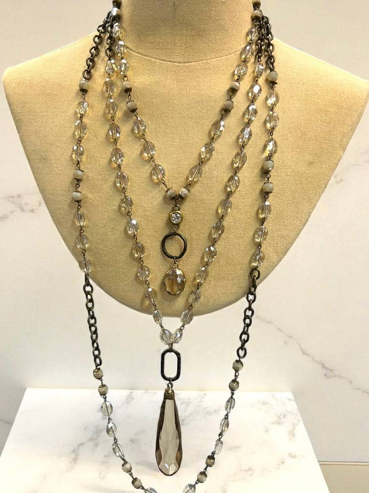 431 Mix 3-pcs Necklace Set for wholesale by Ava Capri