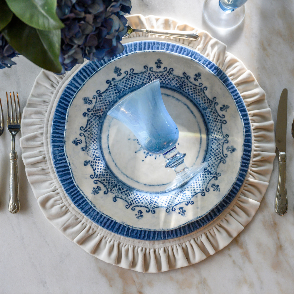 Blue Burano Dinner Plate for wholesale on Faire5