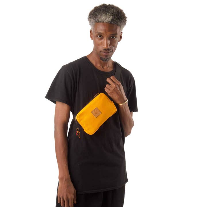 Ecodunia - Wholesale Belt Bag - Unisex - Canvas Crossbody Belt Bag Pouch, The Everywhere Belt Bag 1L43