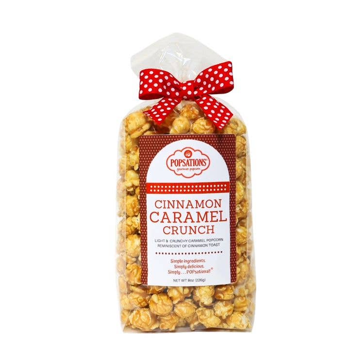 Popsations Popcorn Company - Wholesale Popcorn - Caramel Popcorn 8oz Ribbon Bag3