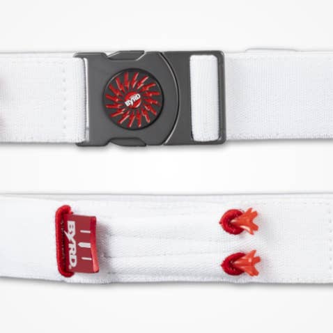 BYRD GOLFBÆLTET - Hvid Falk Fuzz for engroshandel hos The Byrd Golf