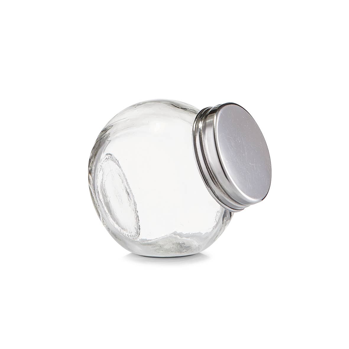 transparent Candy Storage Jar M. Stainless Steel Lid, 95 ml for wholesale on Faire