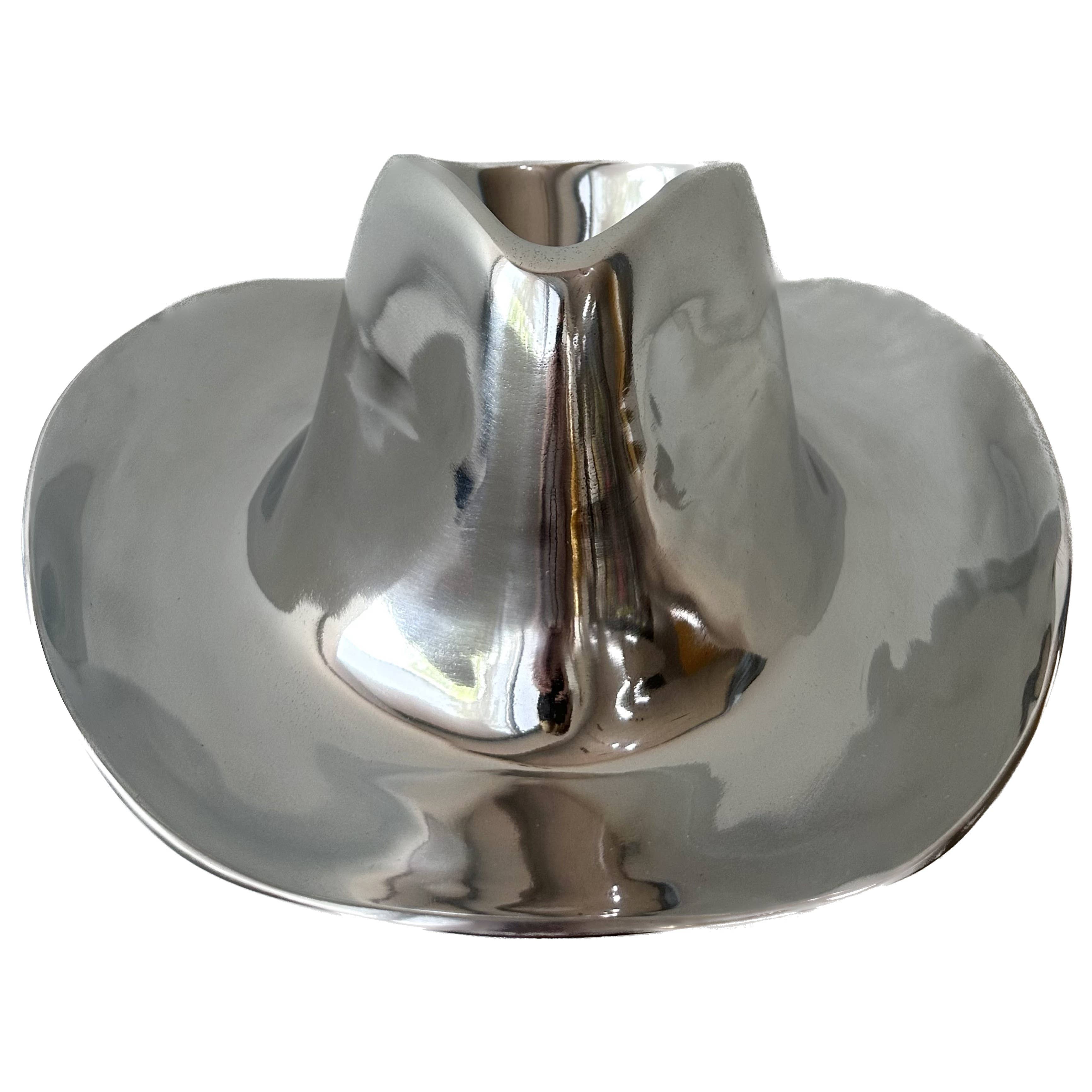 India Handicrafts Inc - Wholesale Serving Tray - Cowboy Hat Snack Server Chip and Dip5