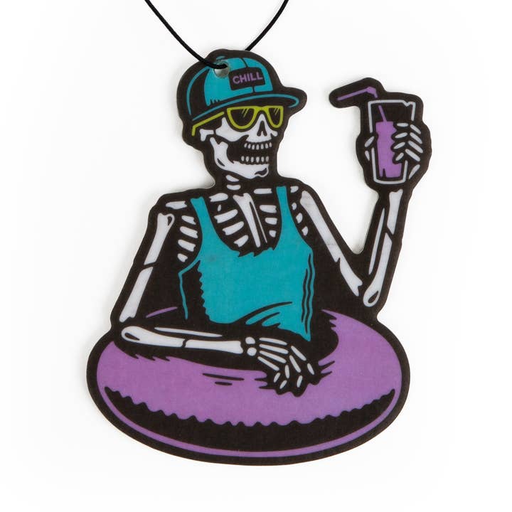 Chill Skeleton luftfräschare förpackning med 12 för wholesale av Fresh Fresheners