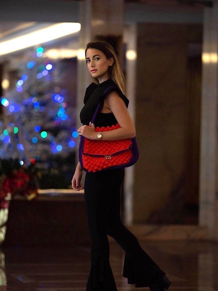 Bubbles Virkad Väska -Fryni för wholesale av SIBYLLADELPHICA