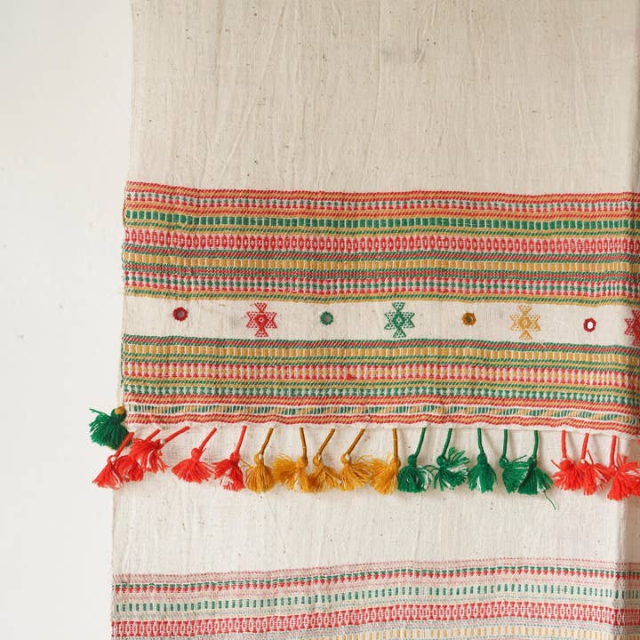 Annahmol - Wholesale Scarf - Unisex - Organic Indigenous Woven Cotton & Natural Dye Scarf55