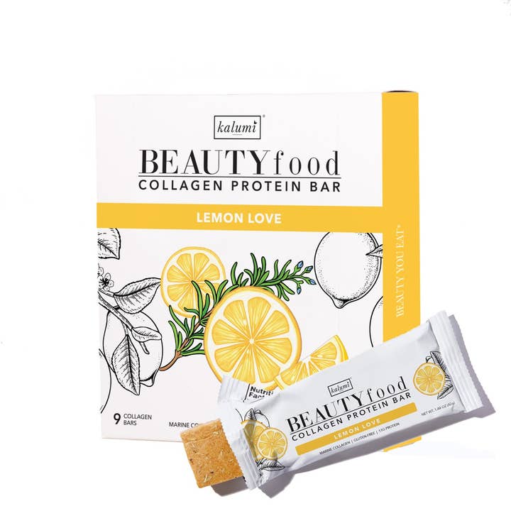 Lemon Love Collagen Protein Bar (9 repen) voor wholesale door Kalumi BEAUTYfood
