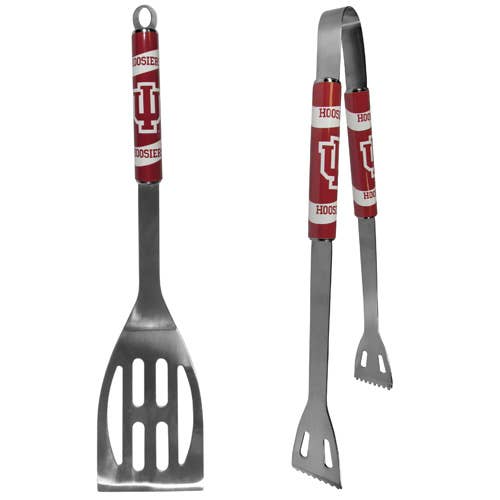 INDIANA HOOSIERS 2PC BBQ SET for wholesale by Good Tymes Enterprises Inc