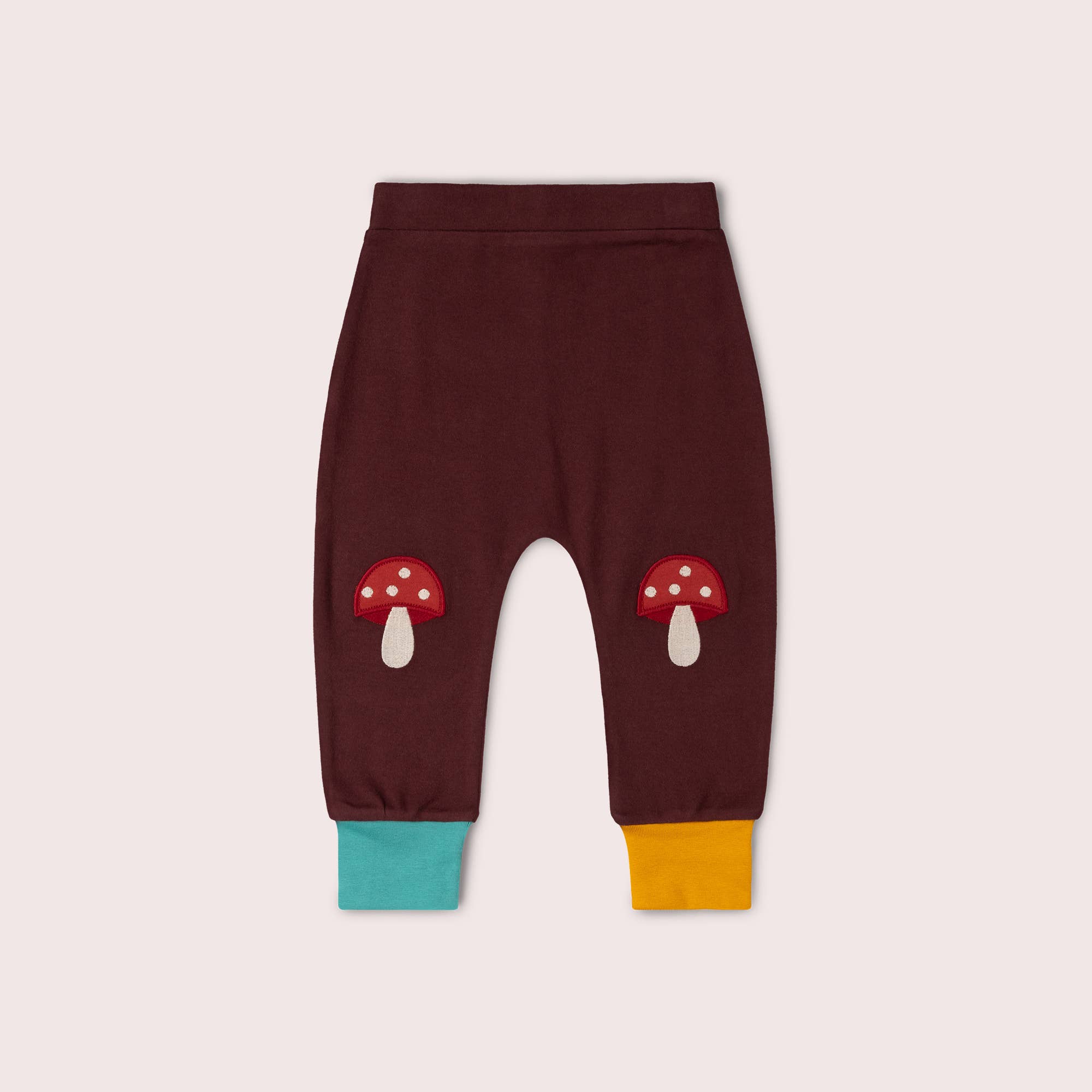Brown Toadstool Knee Patch Joggers for wholesale on Faire1