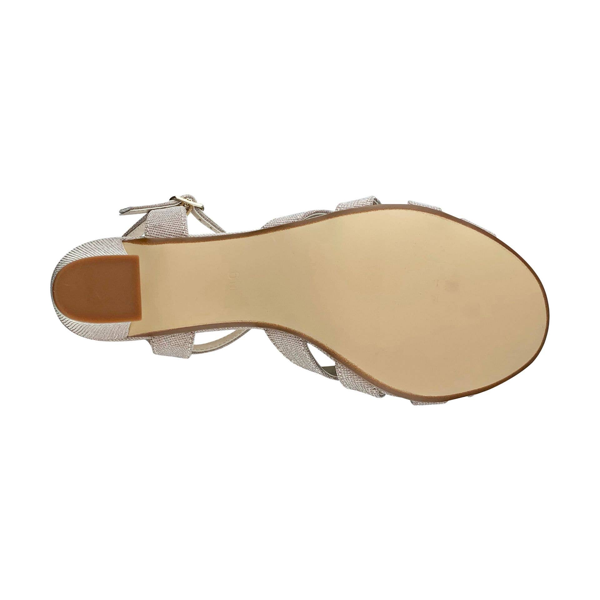 Benjamin Walk - Wholesale Low Heels - Women's - Maeve Shimmer Material Sandals with 2.5" Block Heel11