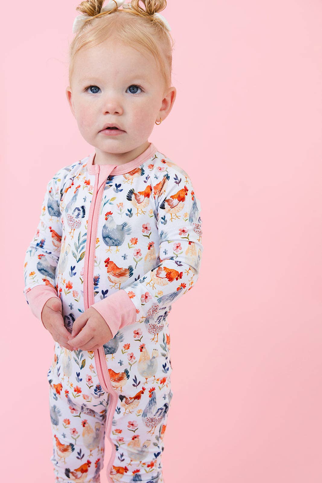 Jensens Jammies - Wholesale Sleepsuit - Baby - Chickadee: Zippy6