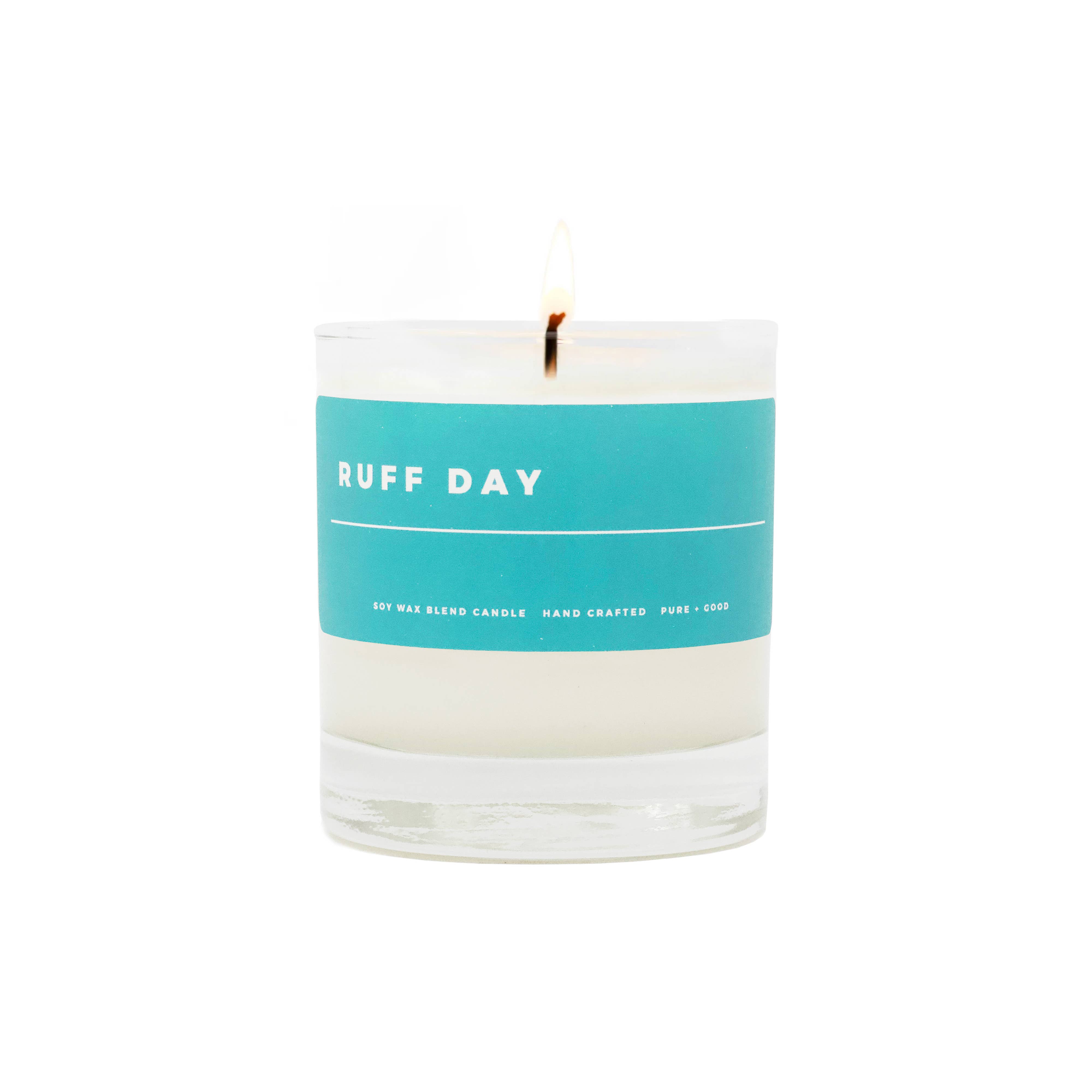 Pure + Good - Wholesale Jar/Filled Candle - Ruff Day: Lavender + Cedarwood, Soy Wax Blend Candle2