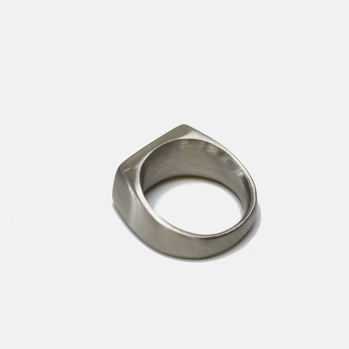 Curated Basics - Wholesale Signet Ring - Mother of Pearl Inlay Ring