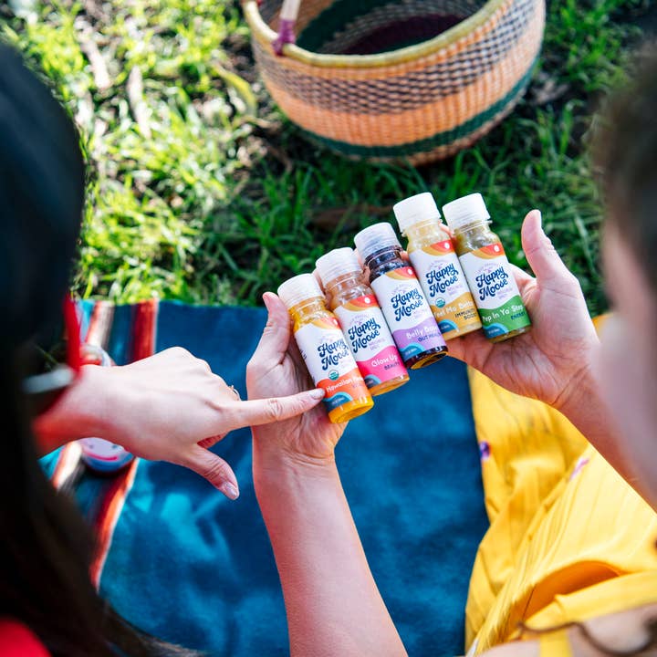 Happy Moose Juice - Wholesale Wellness Juice/Tonic - Wellness Shots - Mix and Match - 3 x 24 of each recipe