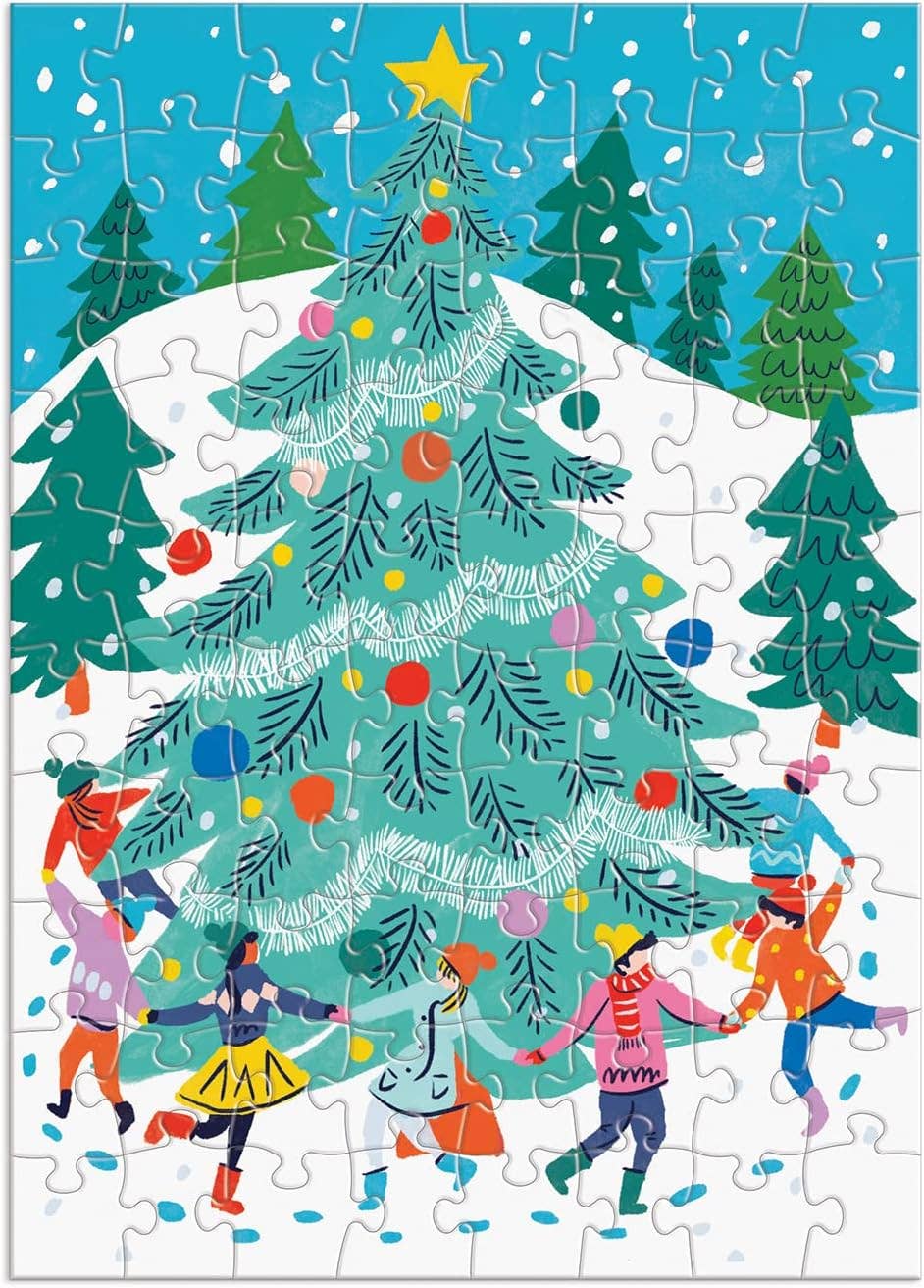 Chronicle Books - Wholesale Advent Calendar - Louise Cunningham Merry and Bright 12 Days of Christmas Advent P,2
