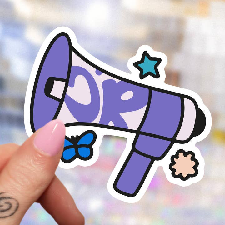 Olivia Rodrigo Vinyl Sticker | Glossy Laptop Sticker for wholesale by HeyHunsItsNicole