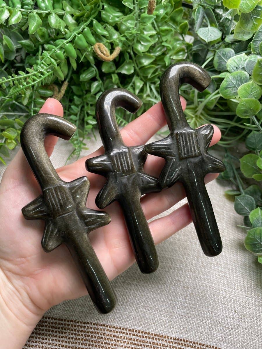 Copper Ashes - Wholesale Spiritual Stone/Crystal - Crystal Candy Cane1