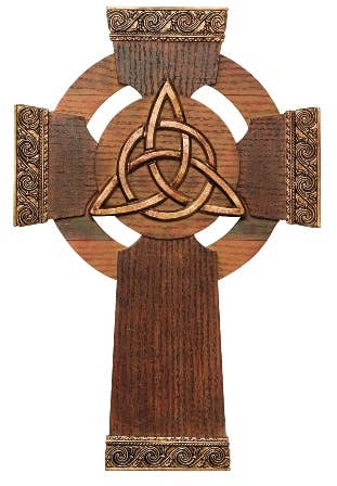 Abbey + CA Gift – Cruz de parede por atacado – Cruz de Nó da Trindade3