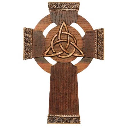 Abbey + CA Gift - Wholesale Wall Cross - Trinity Knot Wall Cross3