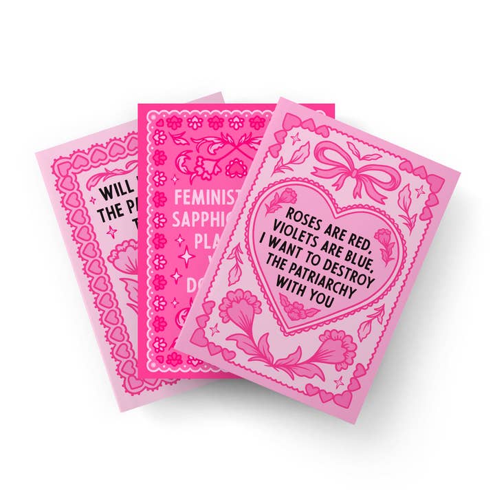 Limited Edition! Galentine's Notebooks (3 Pack) for wholesale by The Spark Company