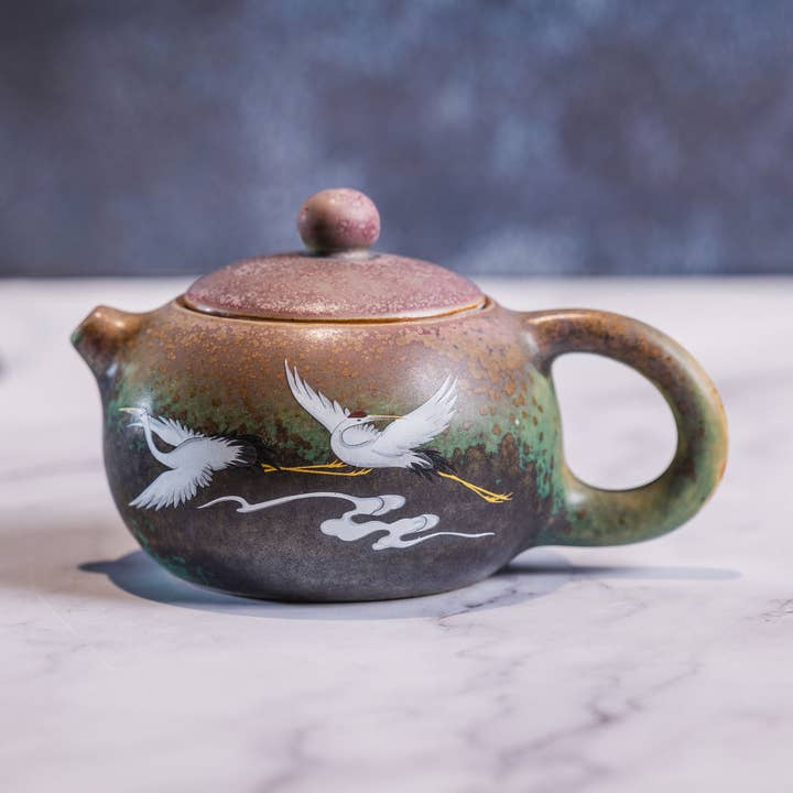 Western Immortal - Wholesale Tea Pot - Flying Crane Teapot0