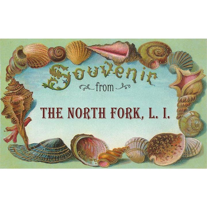 Found Image Press - Wholesale Art Print - Art Print LI-80 Souvenir from the North Fork, L.I., New York