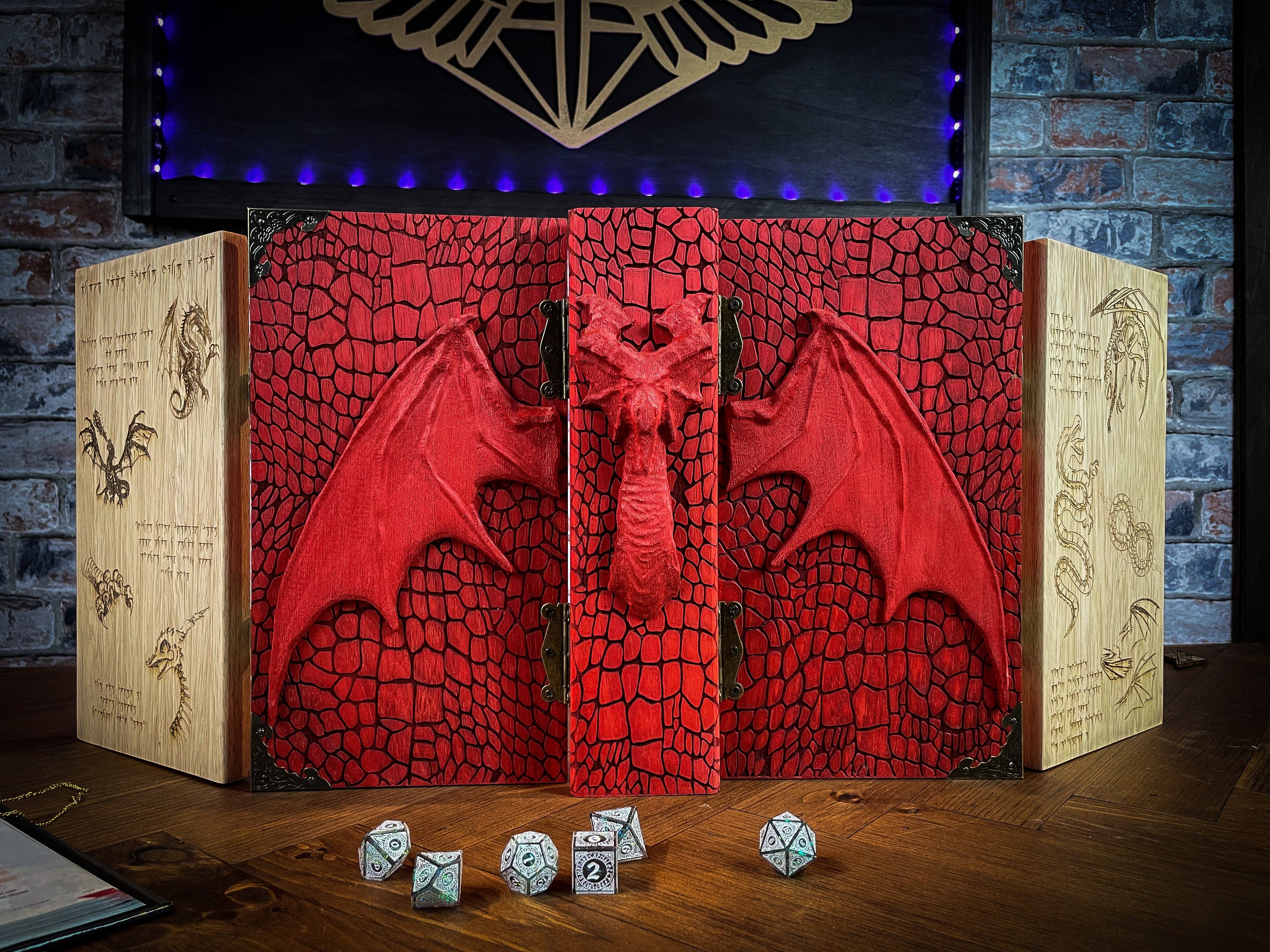 Fandomonium – wholesale Brädspel – Book of The Fire Dragon - Dungeon Master-skärm3