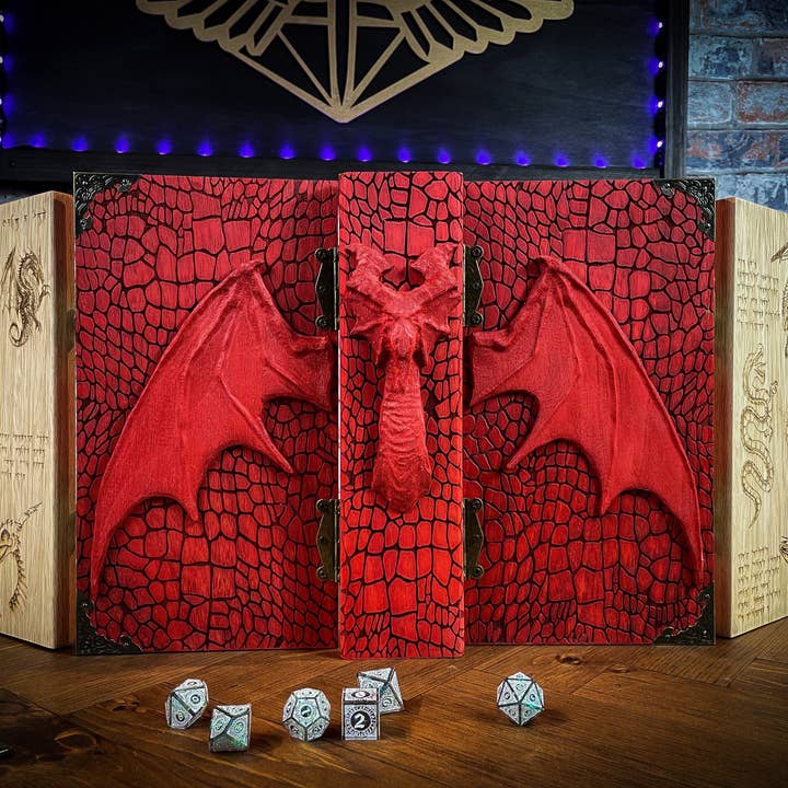 Fandomonium - Wholesale Board Game - Book Of The Fire Dragon Dungeon Master Screen3