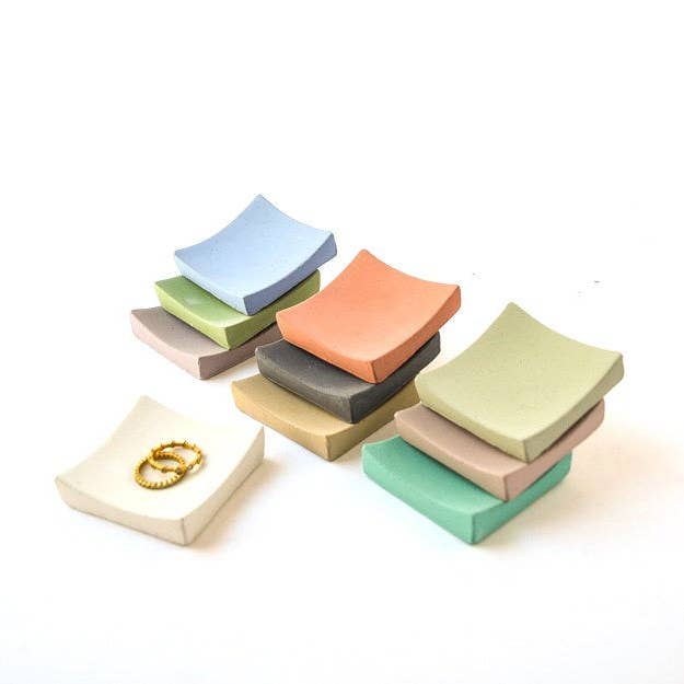 Cedar & Stone Garden - Wholesale Jewelry Dish - Small Concrete Jewelry Tray