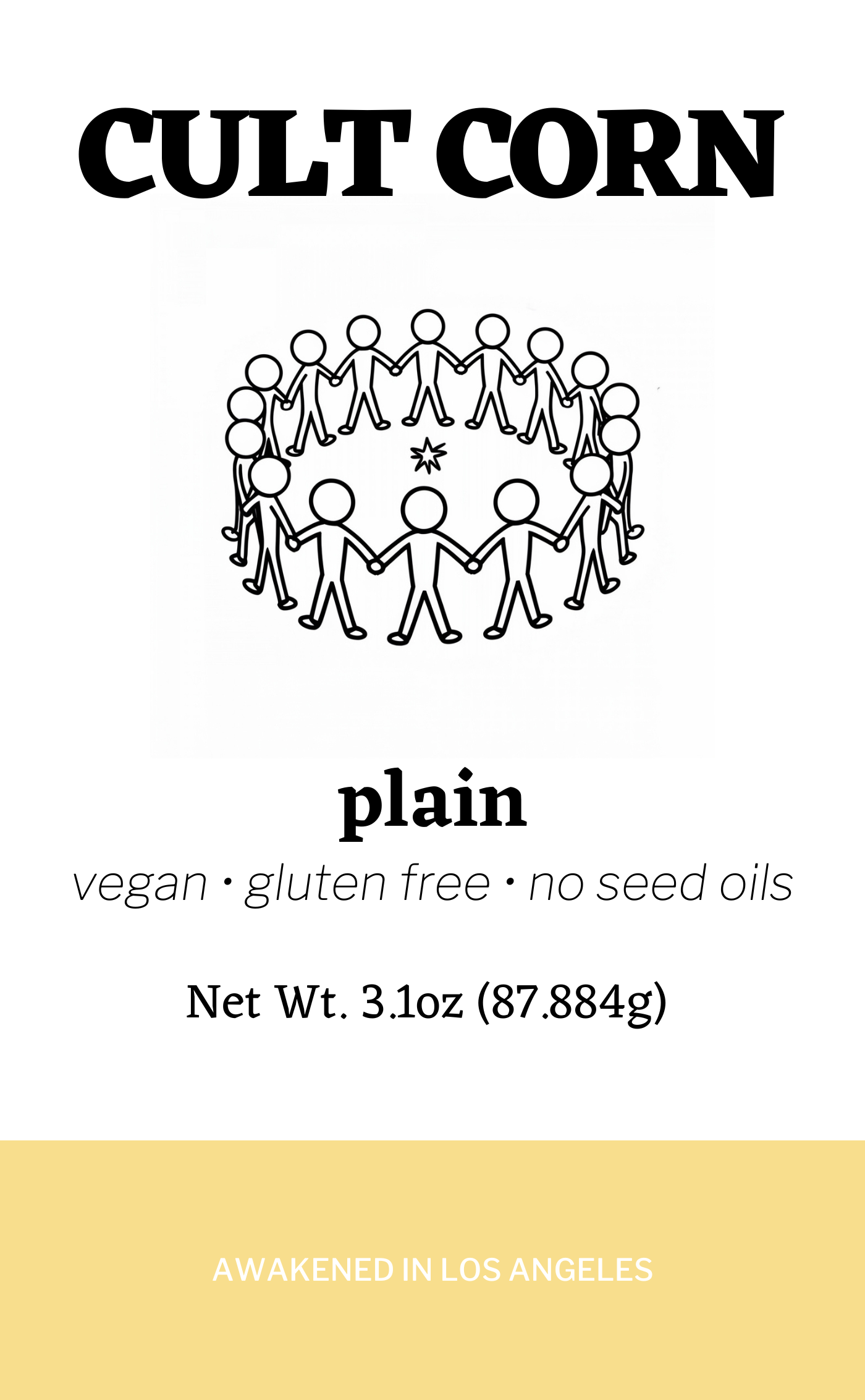 CULT CORN - Wholesale Popcorn - Plain Popcorn with Coconut Oil, Salt, and Lime2