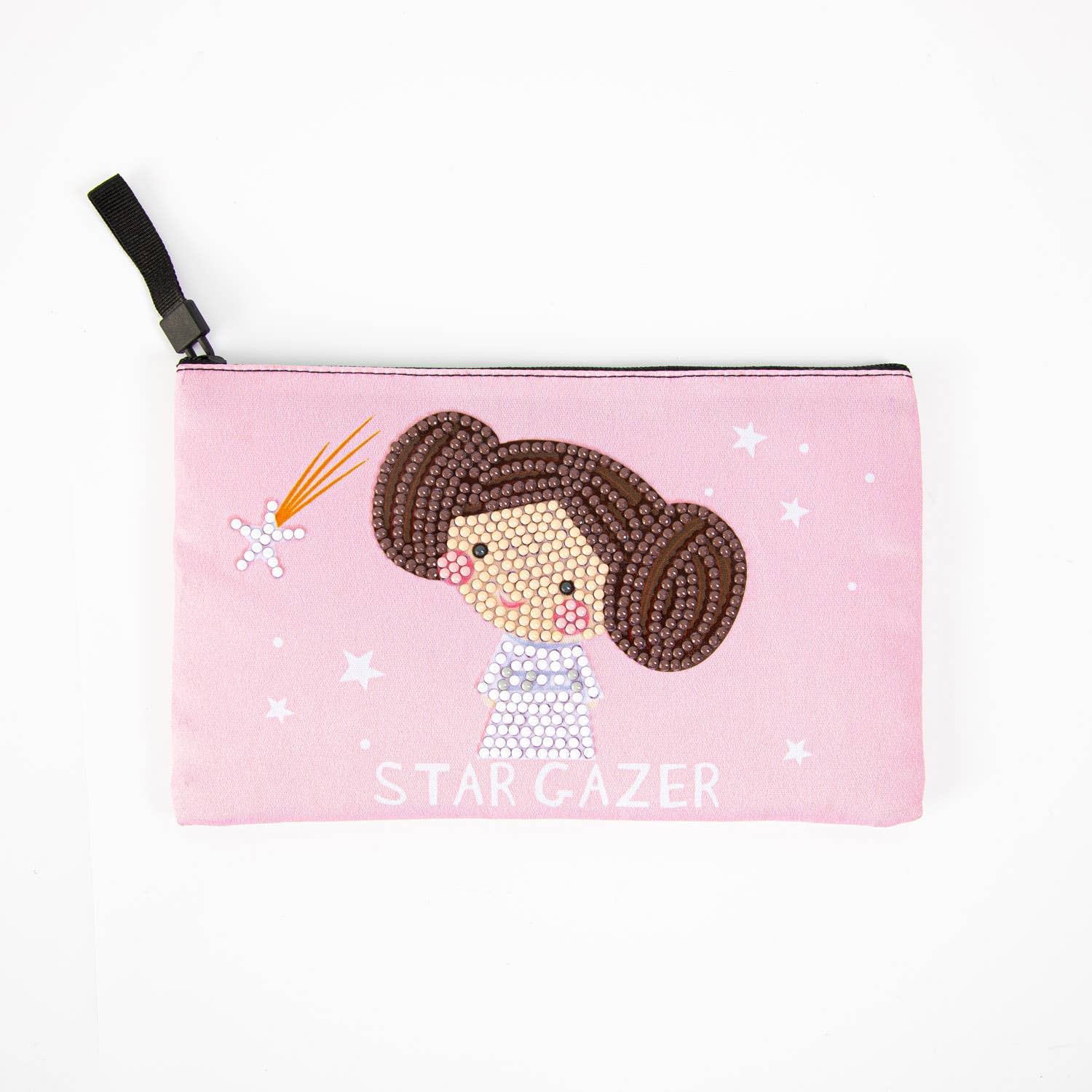 DIAMOND DOTZ® - Wholesale DIY Craft Kit - Star Wars Leia Star Gazer DOTZIES Pouch Kit0