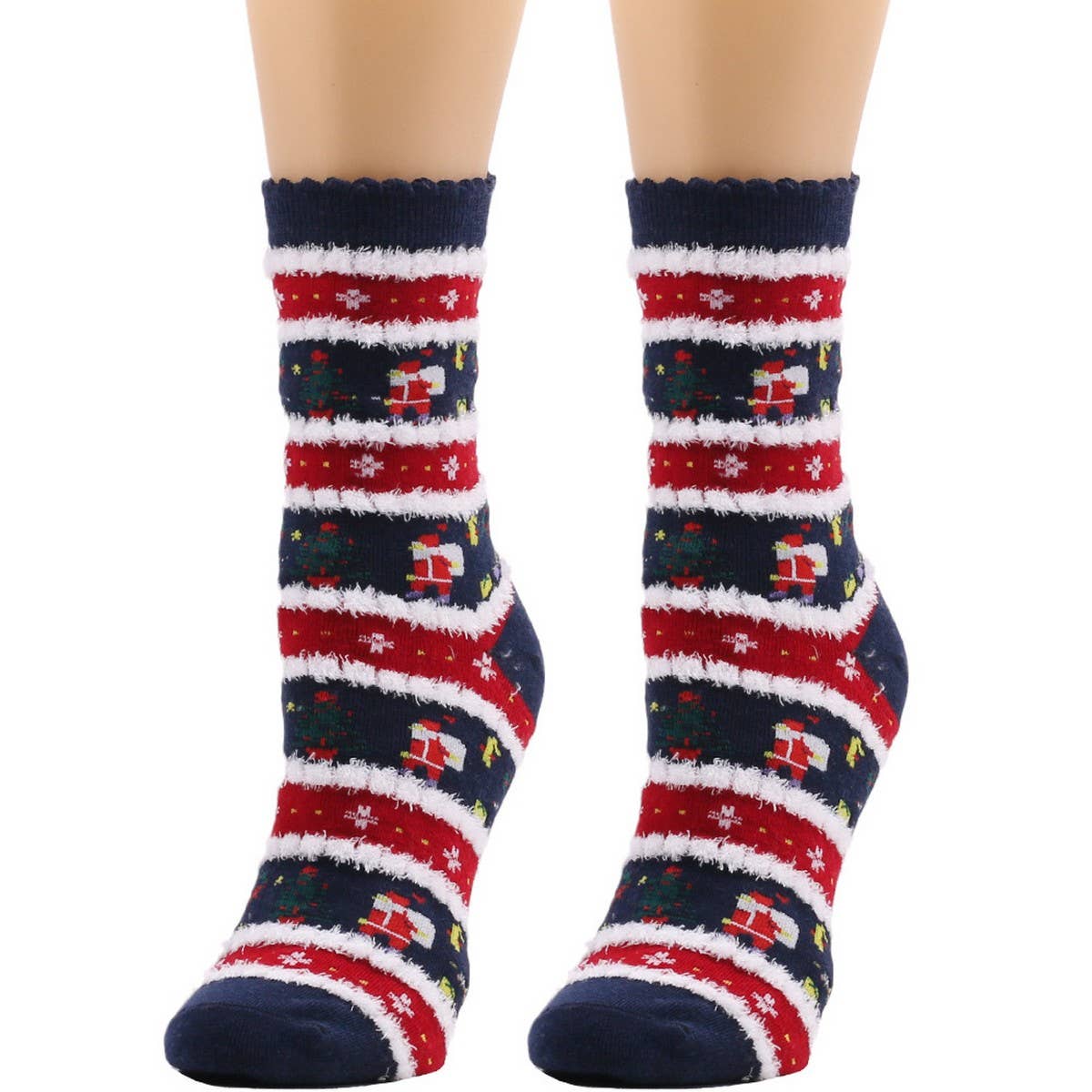 NINEXIS - Wholesale Socks - Women's - CWMS02687_CHRISTMAS WOMEN KNEE HIGH HOLIDAY SOCKS6