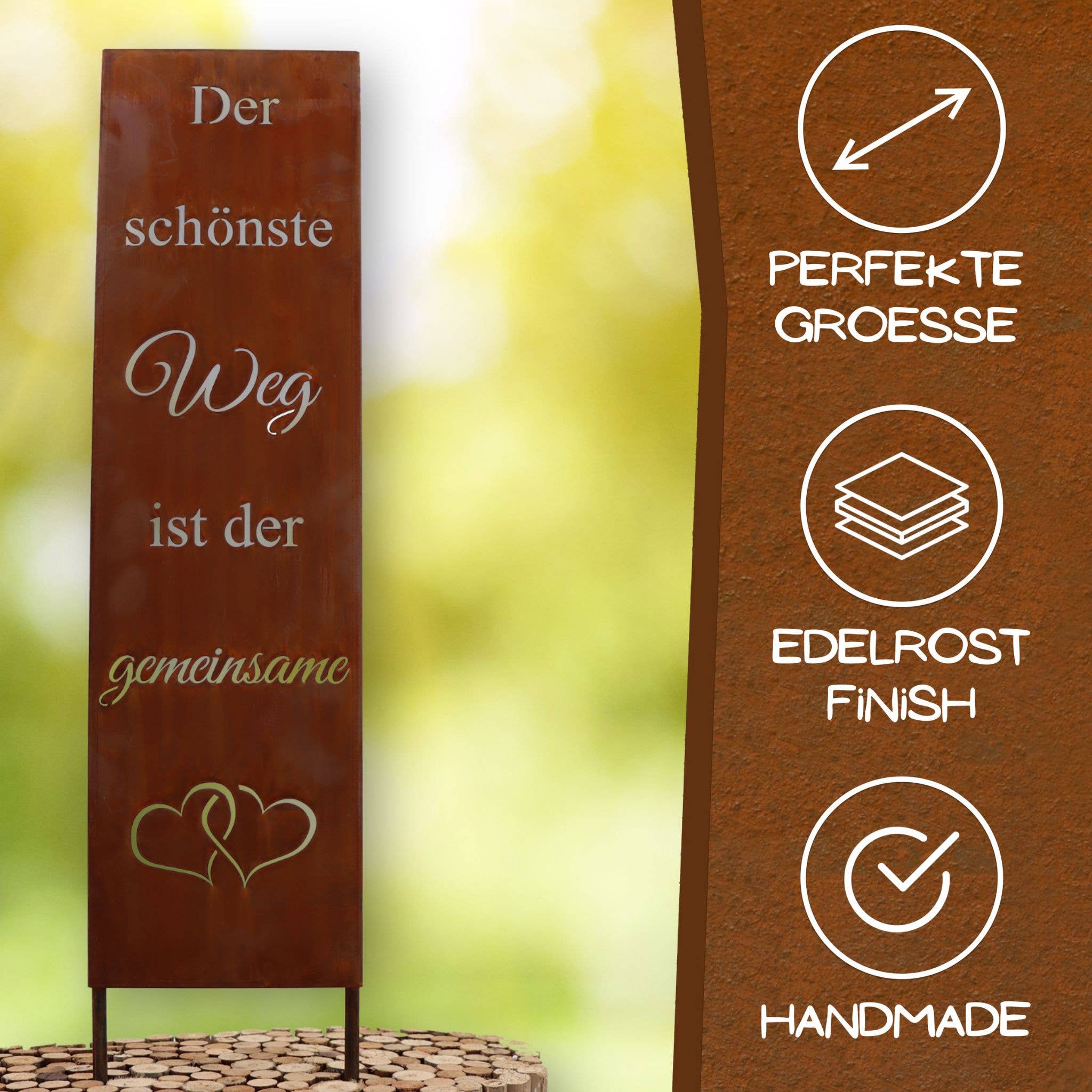 Rostikal – wholesale Sign – The most beautiful way is the joint wedding decoration sign6