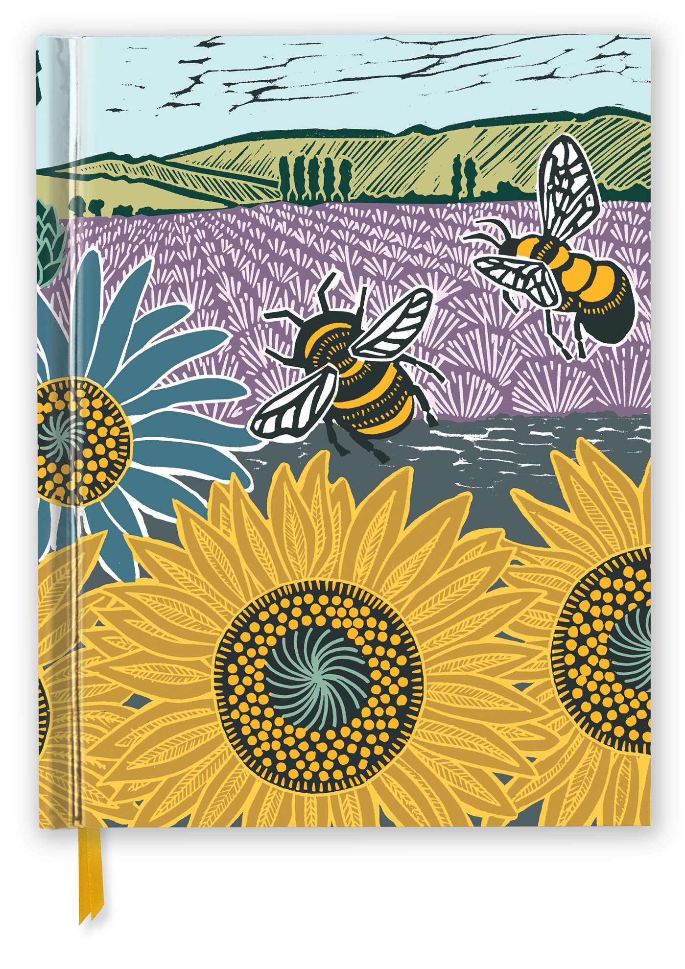 Texas Bookman - Wholesale Sketchbook/Sketchpad - Kate Heiss: Sunflower Fields Sketch Book0