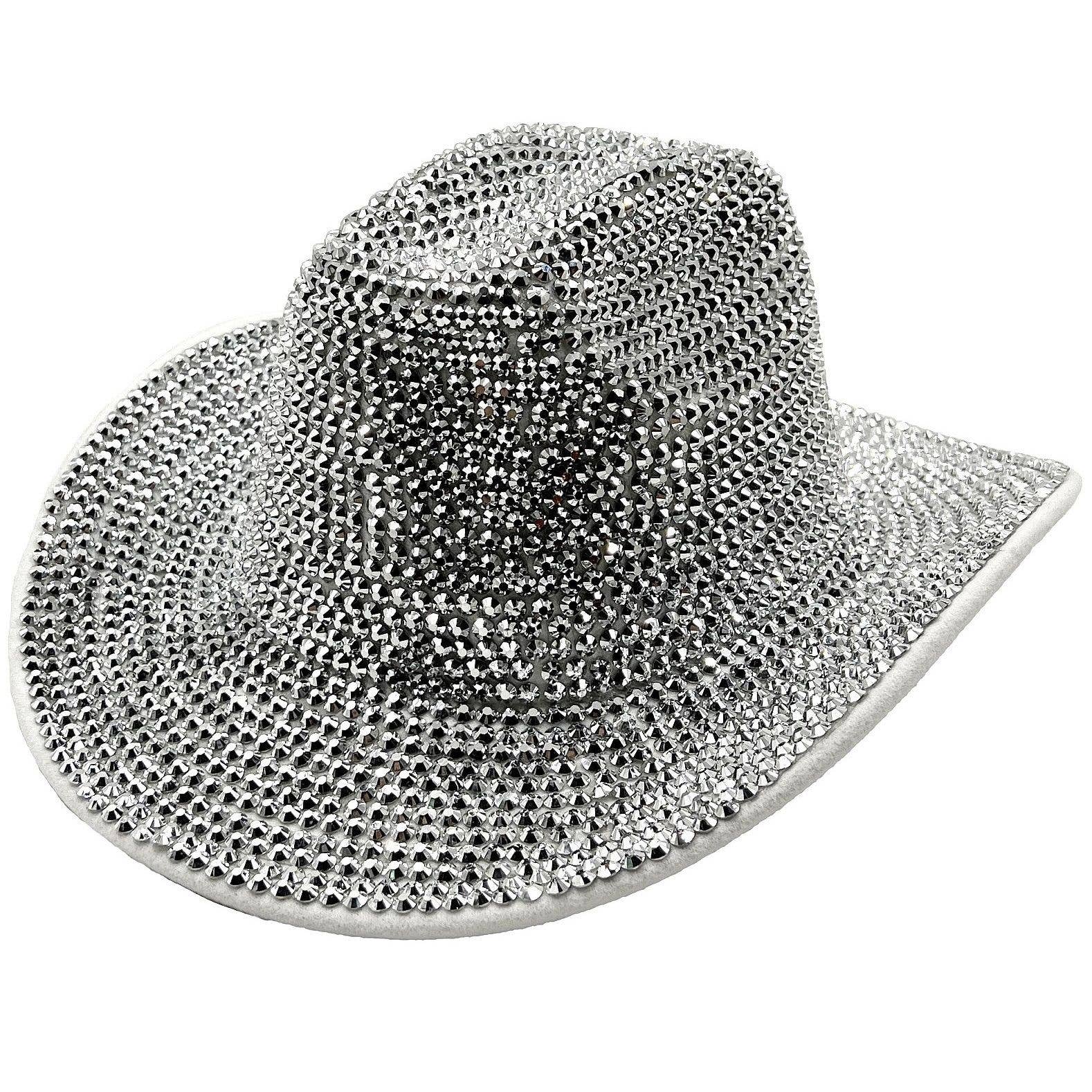 Diacly - Wholesale Cowboy Hat - Women's - Full Rhinestone Covered Cowboy Cowgirl Hat4