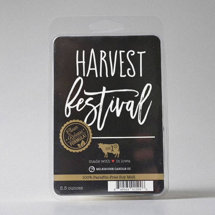 Milkhouse Candle Company - Wholesale Wax Melt - 5.5 oz Wax Melts Fall: Harvest Festival0
