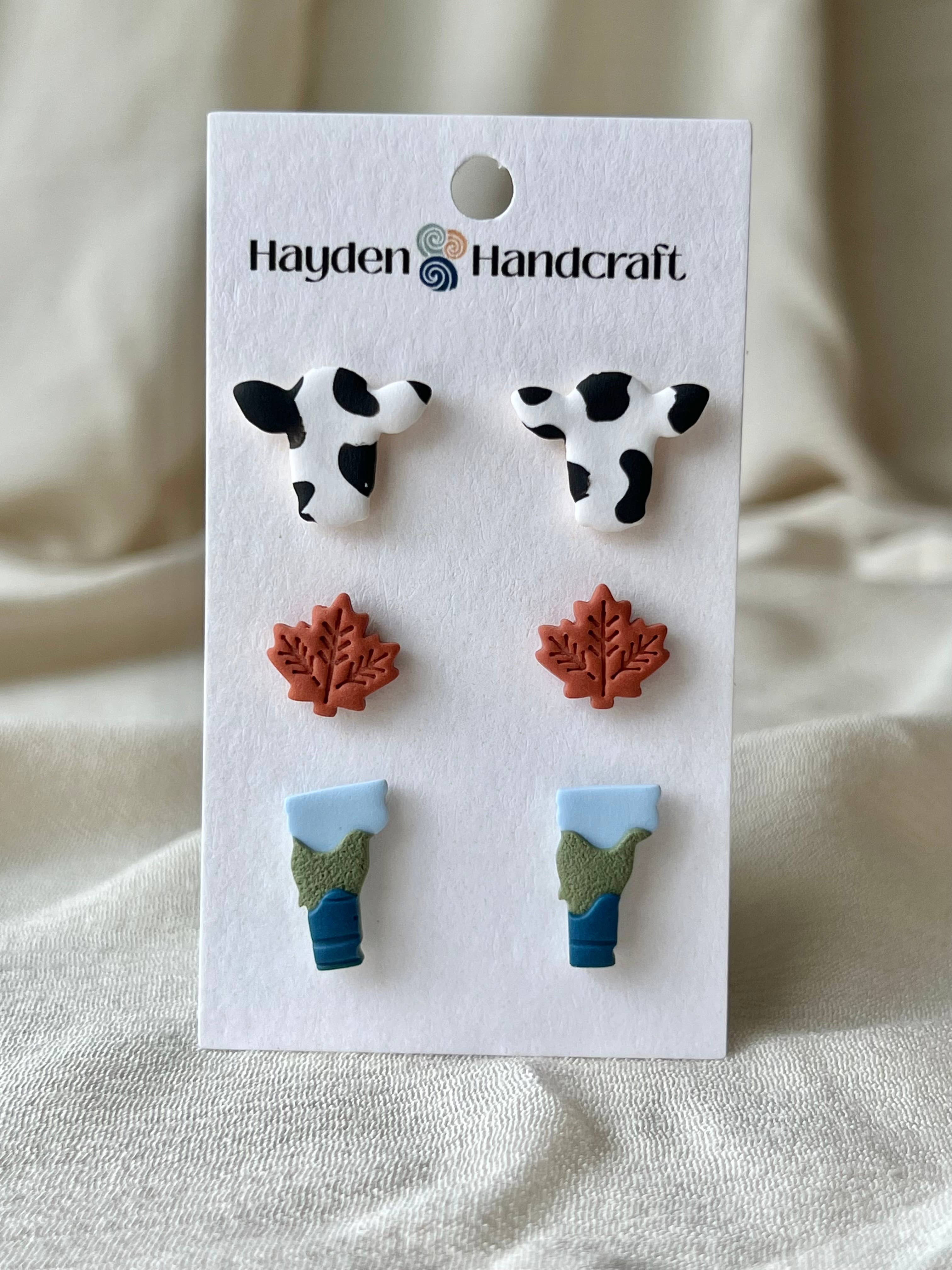 Hayden Handcraft - Wholesale Jewelry Set - Vermont Stud Pack1