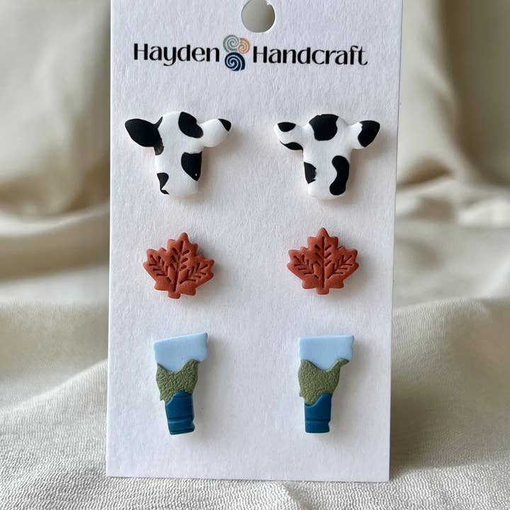 Hayden Handcraft - Wholesale Jewelry Set - Vermont Stud Pack1