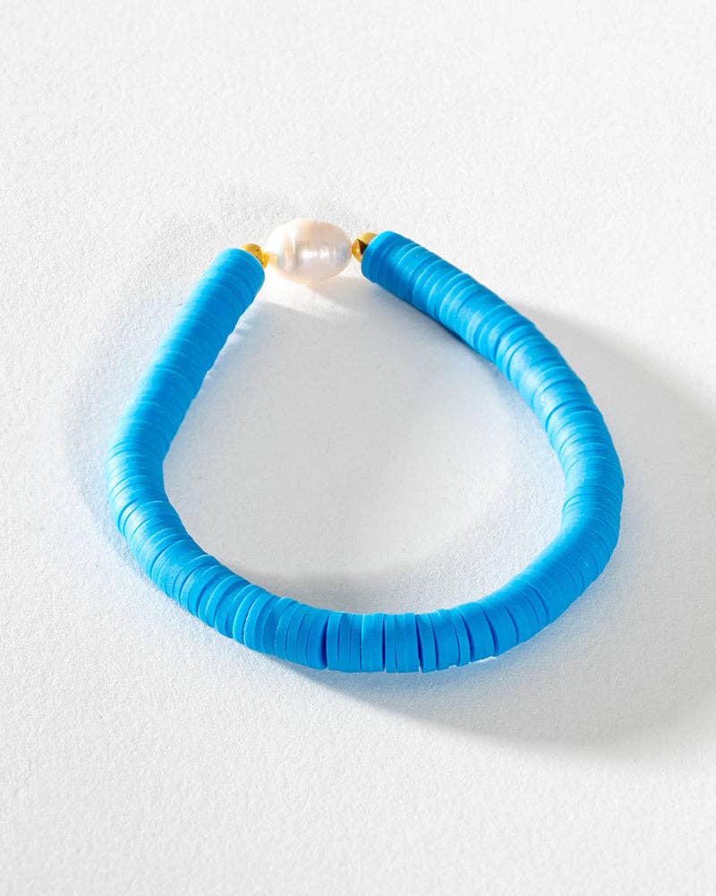 Greenwood Designs - Wholesale Beaded Bracelet - Pearl Pop Heishi Bead Bracelet2