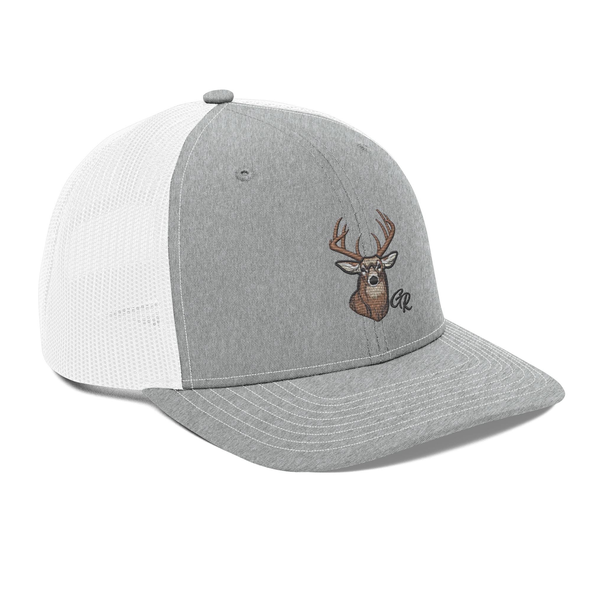 Ghost Ridge Brand - Wholesale Trucker Hat - Unisex - Richardson 112 GR Deer Hat3