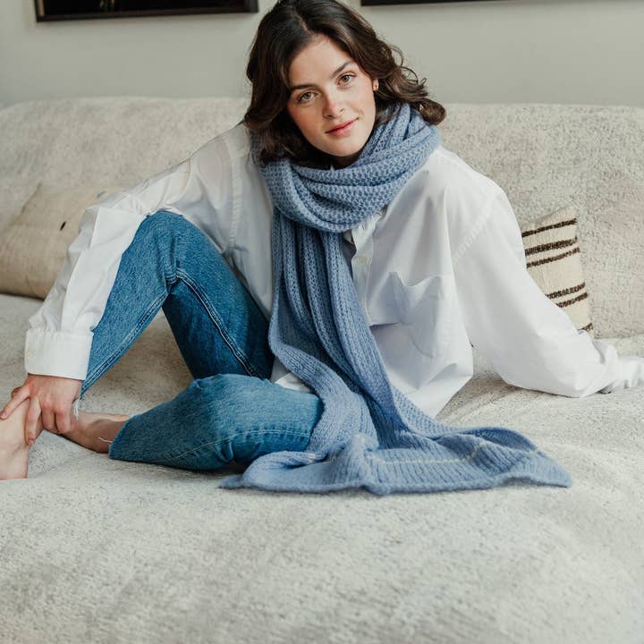 Crafts by Solid - Wholesale Scarf - Women's - Tracey Scarf Essential FW22- 100% alpaca7